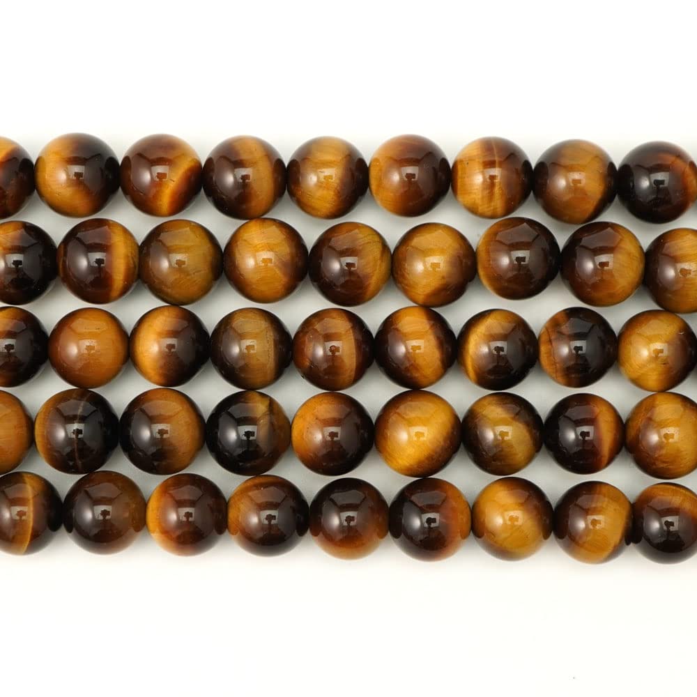 Amazon.co.jp: タイガーアイ 10mm 丸玉 虎眼石 ビーズ 天然石 1